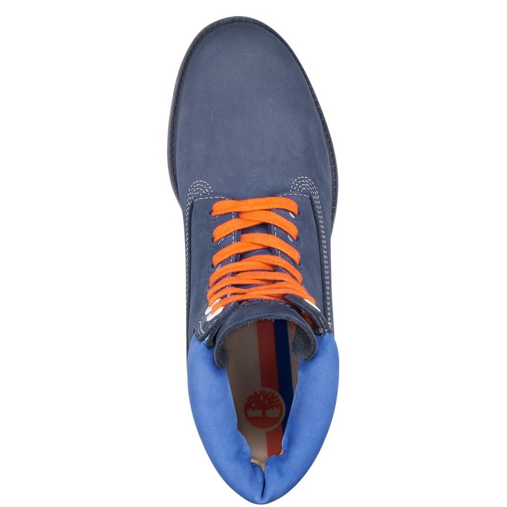 MEN'S TIMBERLAND X NBA NEW YORK KNICKS BOOTS - Picture 5 of 9